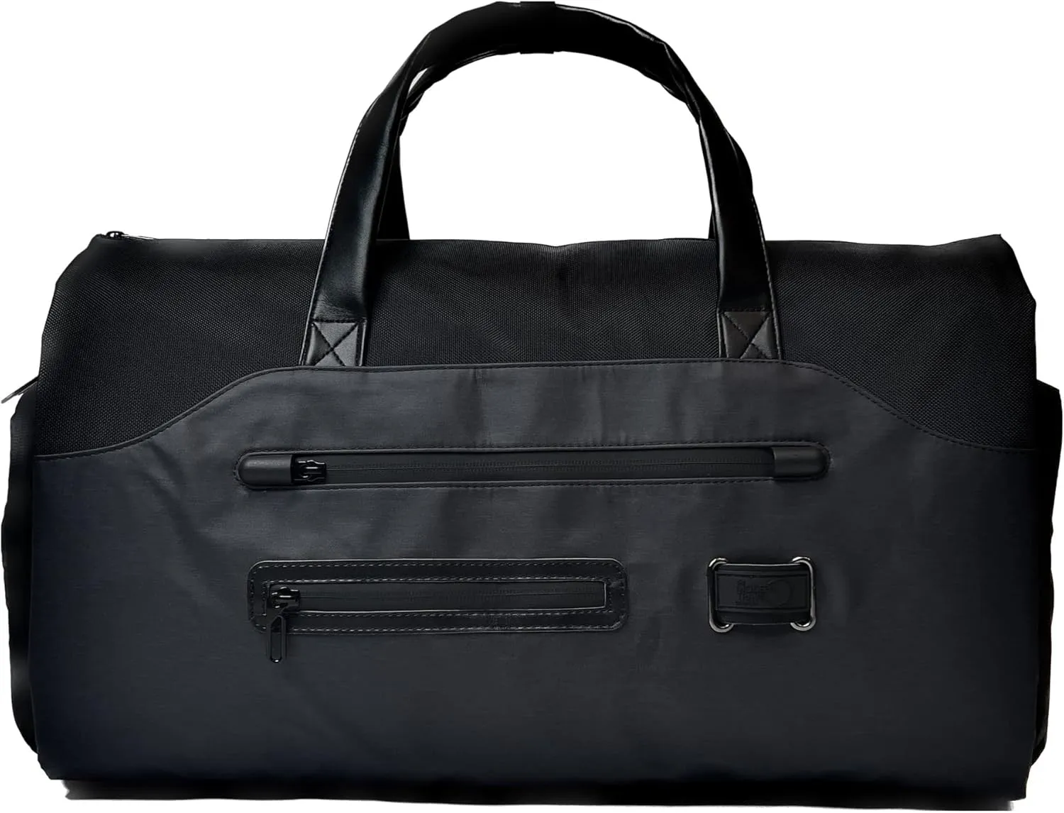 4 IN 1 Convertible Garment Duffel Bag - Domestic and International Travel (Zayn Waterproof & Scratch Resistant Duffle Style Garment Bag with Hidden Backpack Straps, Onyx)