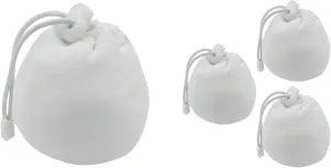4X Chalk Bag Drawstring Pouch Wrist Bush Sock for Sports Walking Deadlifting