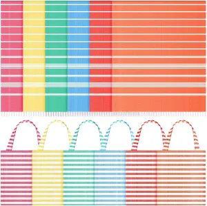 6 Pack Turkish Beach Towel with Bag, 71 x 35 Inch Oversized Beach Towel Bulk, Sand Free Lightweight Cotton Travel Towels for Swimming Pool Beach Bath Gym Picnic (Fresh Color)