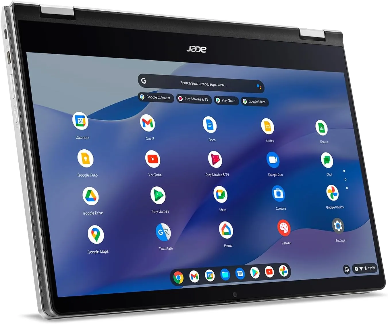 Acer Chromebook Spin 514 CP514-3HH-R6VK Laptop | AMD Ryzen 5 5625C | 14" FHD IPS Touch Display | 8GB LPDDR4X | 128GB eMMC | Wi-Fi 6 | FHD Webcam | HDMI Port | Backlit Keyboard | Chrome OS | Sleeve