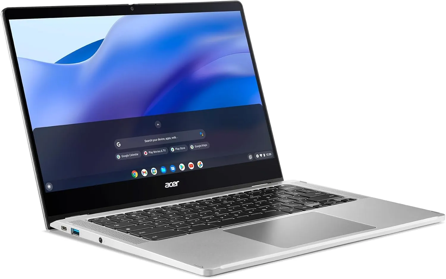 Acer Chromebook Spin 514 CP514-3HH-R6VK Laptop | AMD Ryzen 5 5625C | 14" FHD IPS Touch Display | 8GB LPDDR4X | 128GB eMMC | Wi-Fi 6 | FHD Webcam | HDMI Port | Backlit Keyboard | Chrome OS | Sleeve