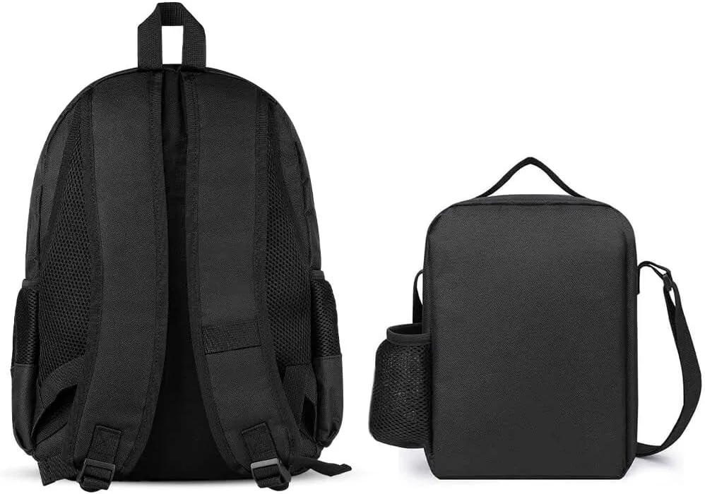 Adults Rucksacks Sets - Cool Lion Fire Surreal Style Art Carry On Bag Shoulder Book Bags   Lunch Bag   Pencil Case Travel Rucksack, Gym Outdoor Bag Backpack