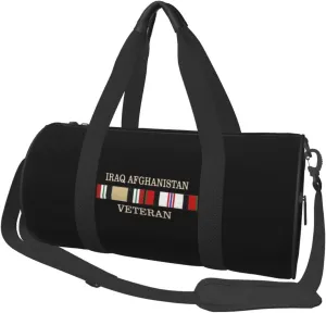 Afghanistan And Iraq Veteran Travel Duffle Bag Sports Bags Multipurpose Backpack Foldable Travel Bag Tote Bags