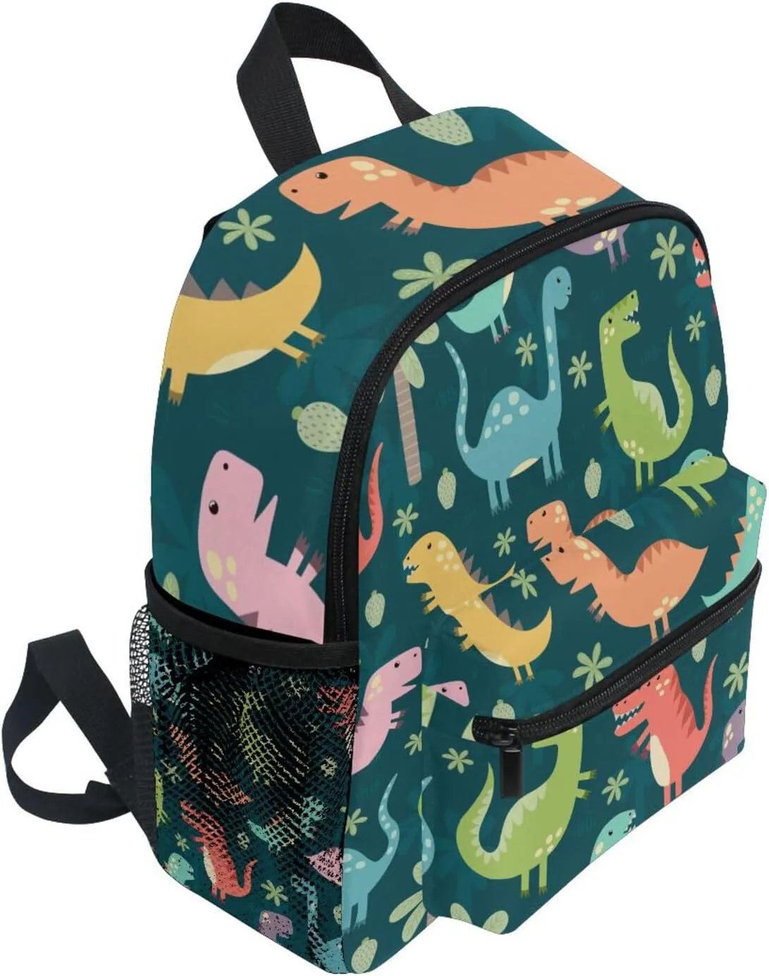ALAZA Cute Kid's Back Pack Funny Dinosaur Todder Backpack lightweight Preschool Kindergarten Book Bag Practical and Durable Daycare Bag for Travel,Toys