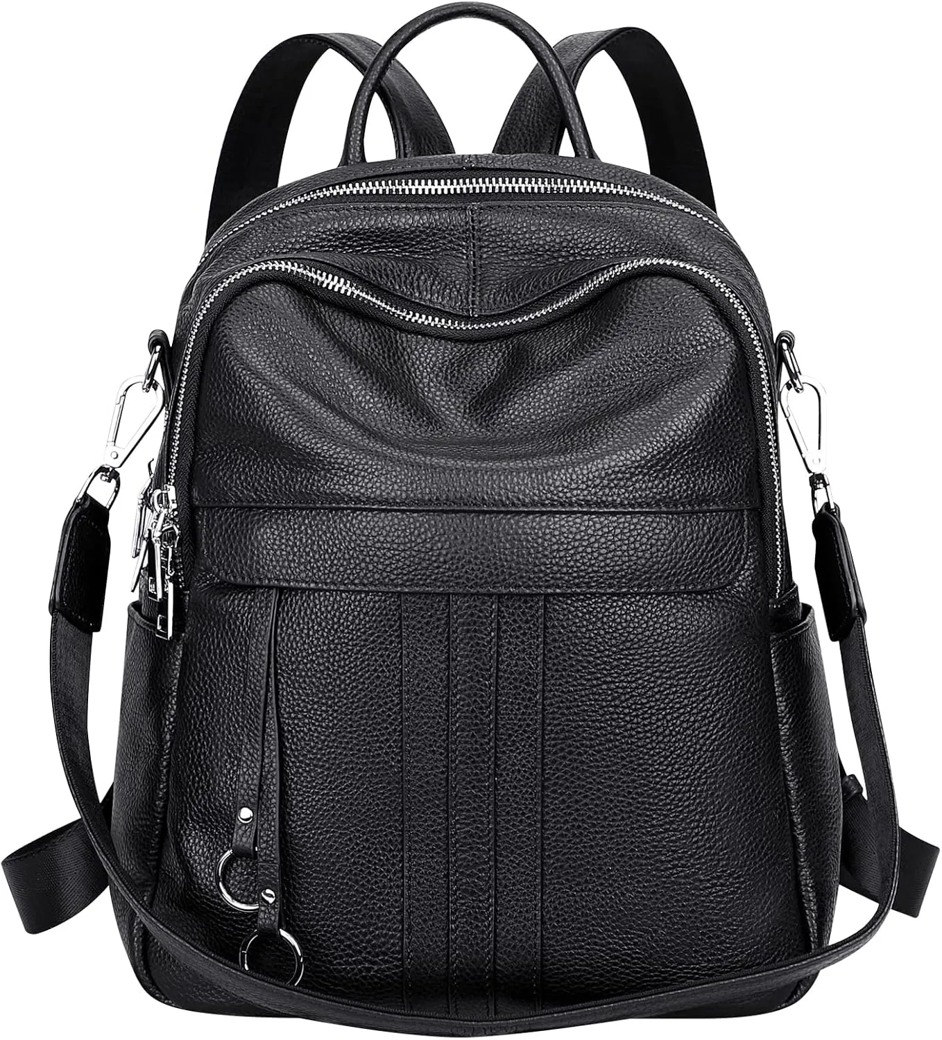 ALTOSY Genuine Leather Backpack Purse for Women Convertible Shoulder bag