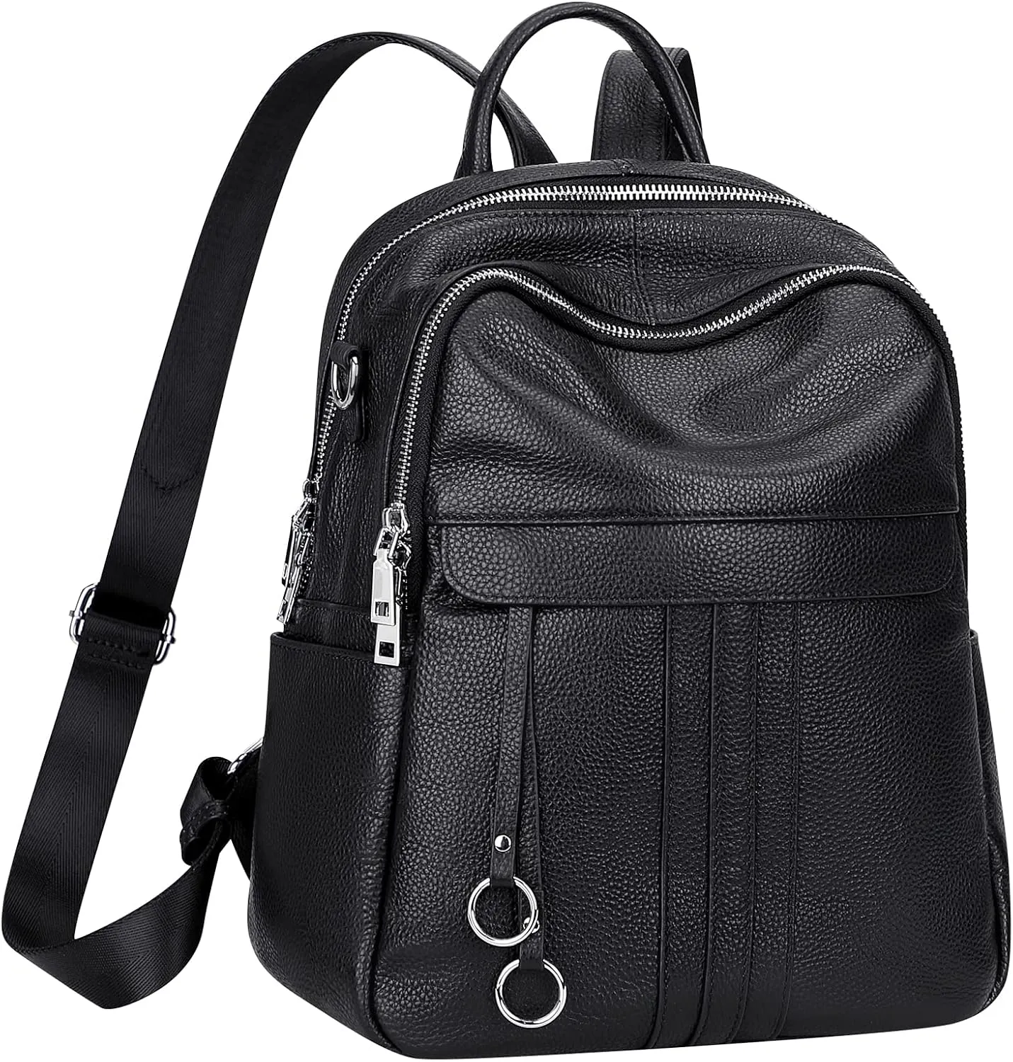 ALTOSY Genuine Leather Backpack Purse for Women Convertible Shoulder bag