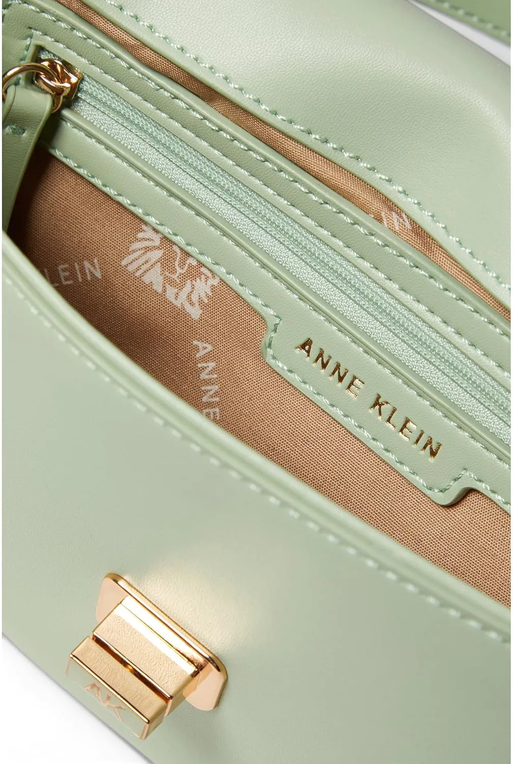 Anne Klein Handbag with Enamel Turn Lock