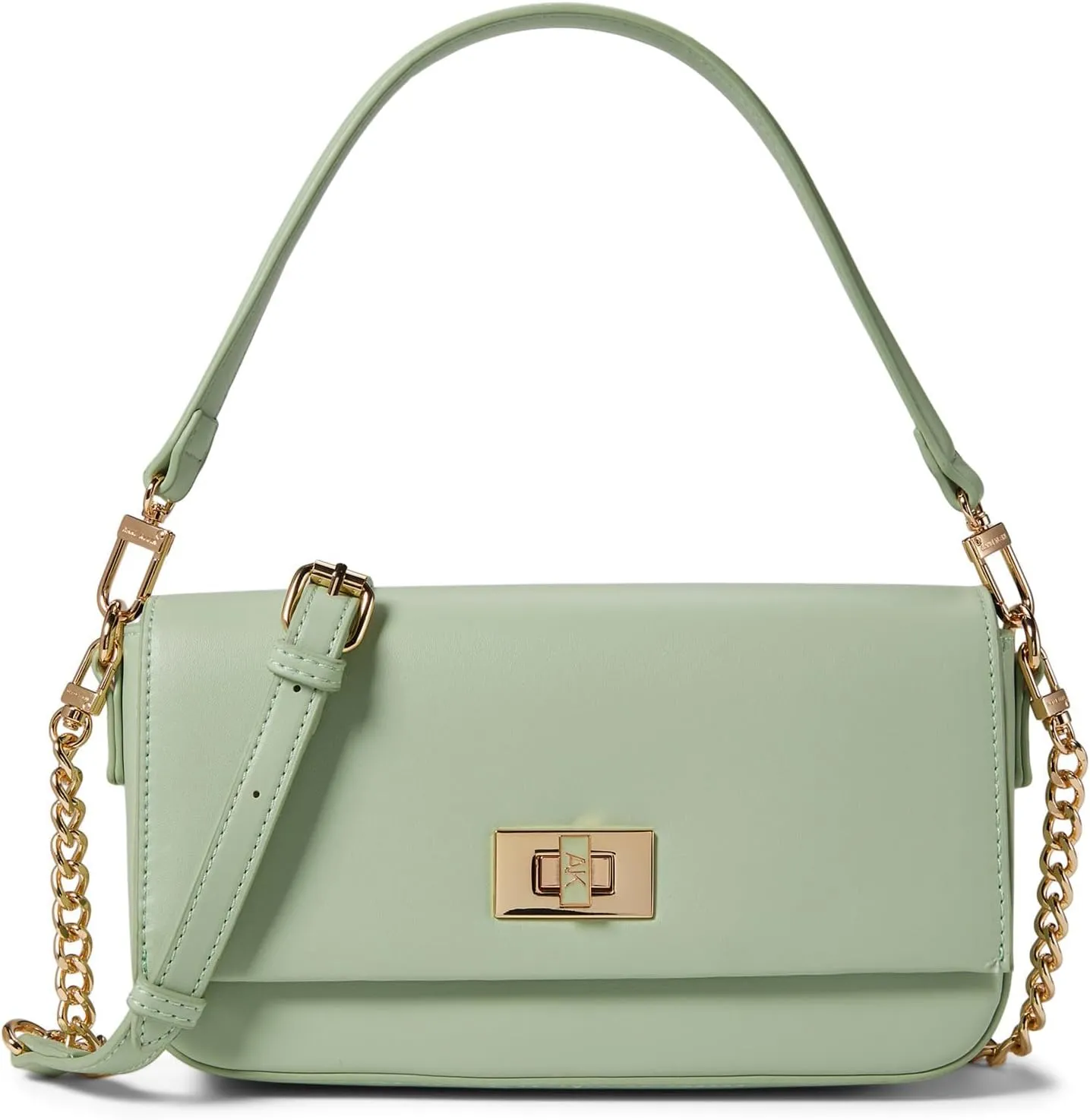 Anne Klein Handbag with Enamel Turn Lock