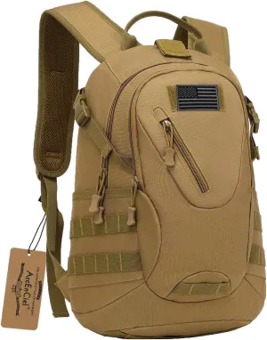 ArcEnCiel 15L Motorcycle Backpack Tactical Bag Rucksacks for Outdoor Camping Trekking Hunting with Patch