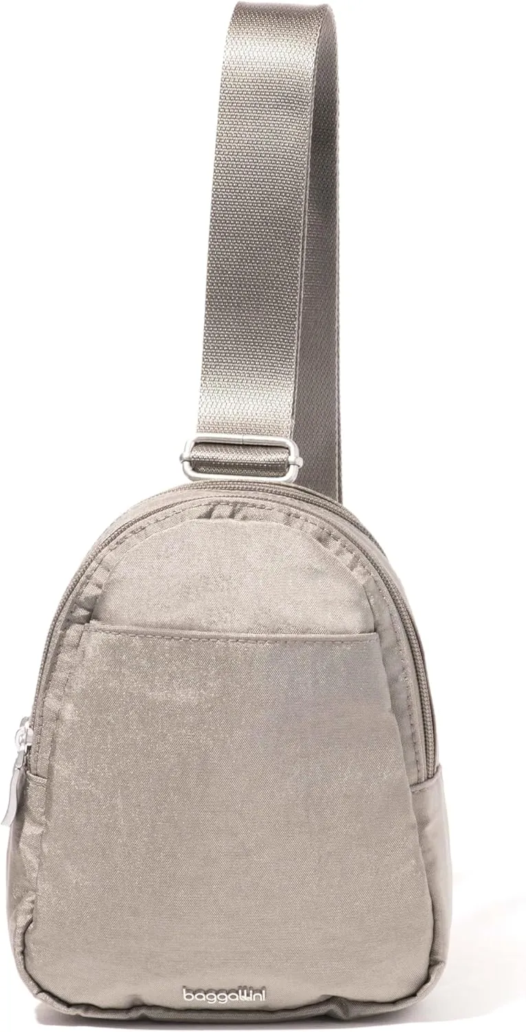 Baggallini Double Zip Mini Sling