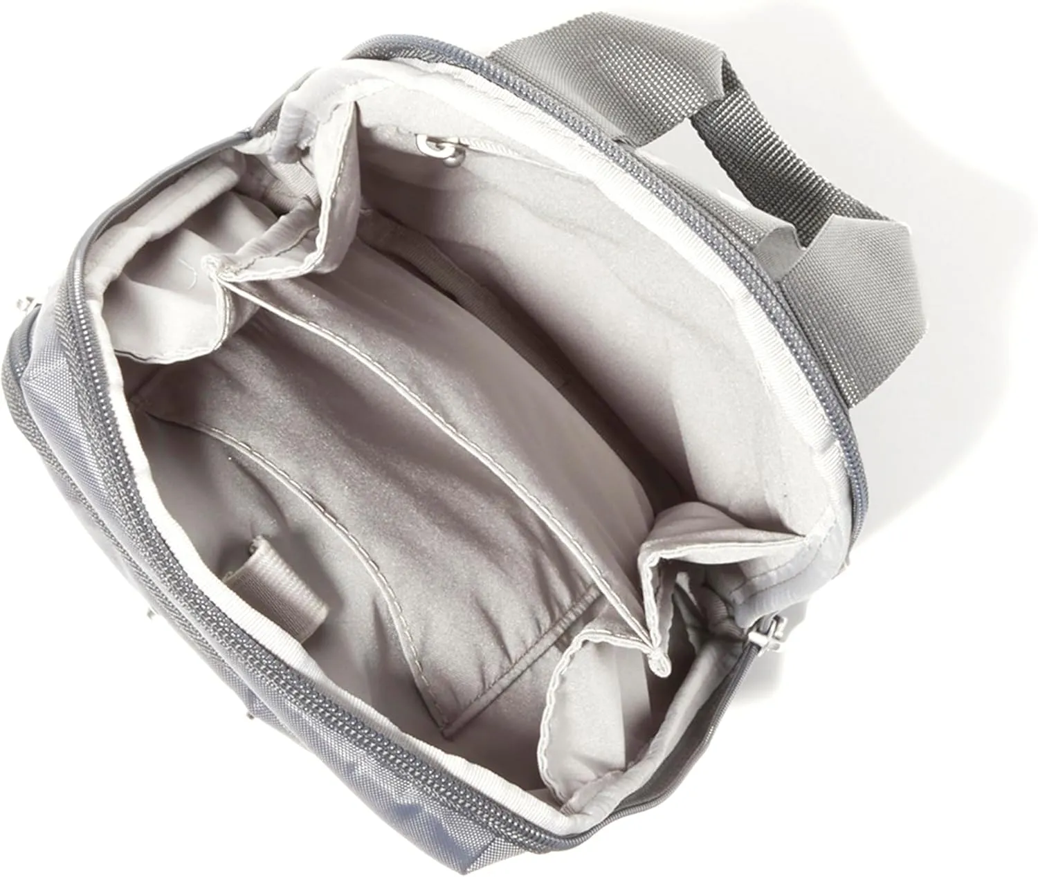 Baggallini Essential Small 12x7 Inch Sling Crossbody Bag with Convertible Adjustable Shoulder Strap
