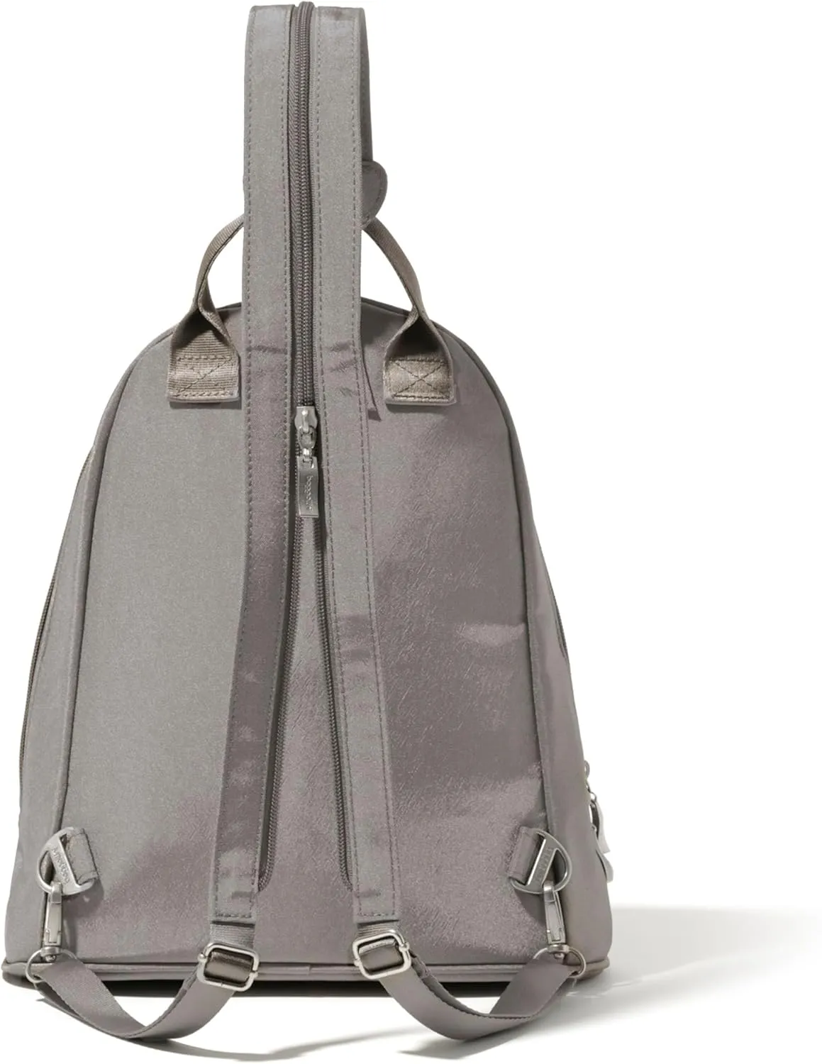 Baggallini Naples Convertible Small Daypack Sling Crossbody, Sterling Shimmer