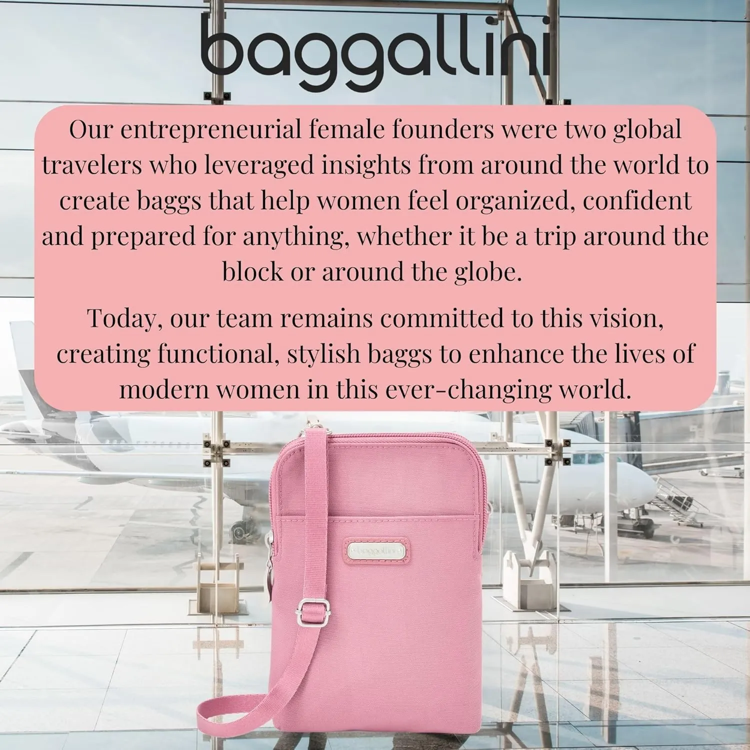Baggallini Take Two Bryant RFID Crossbody Bag