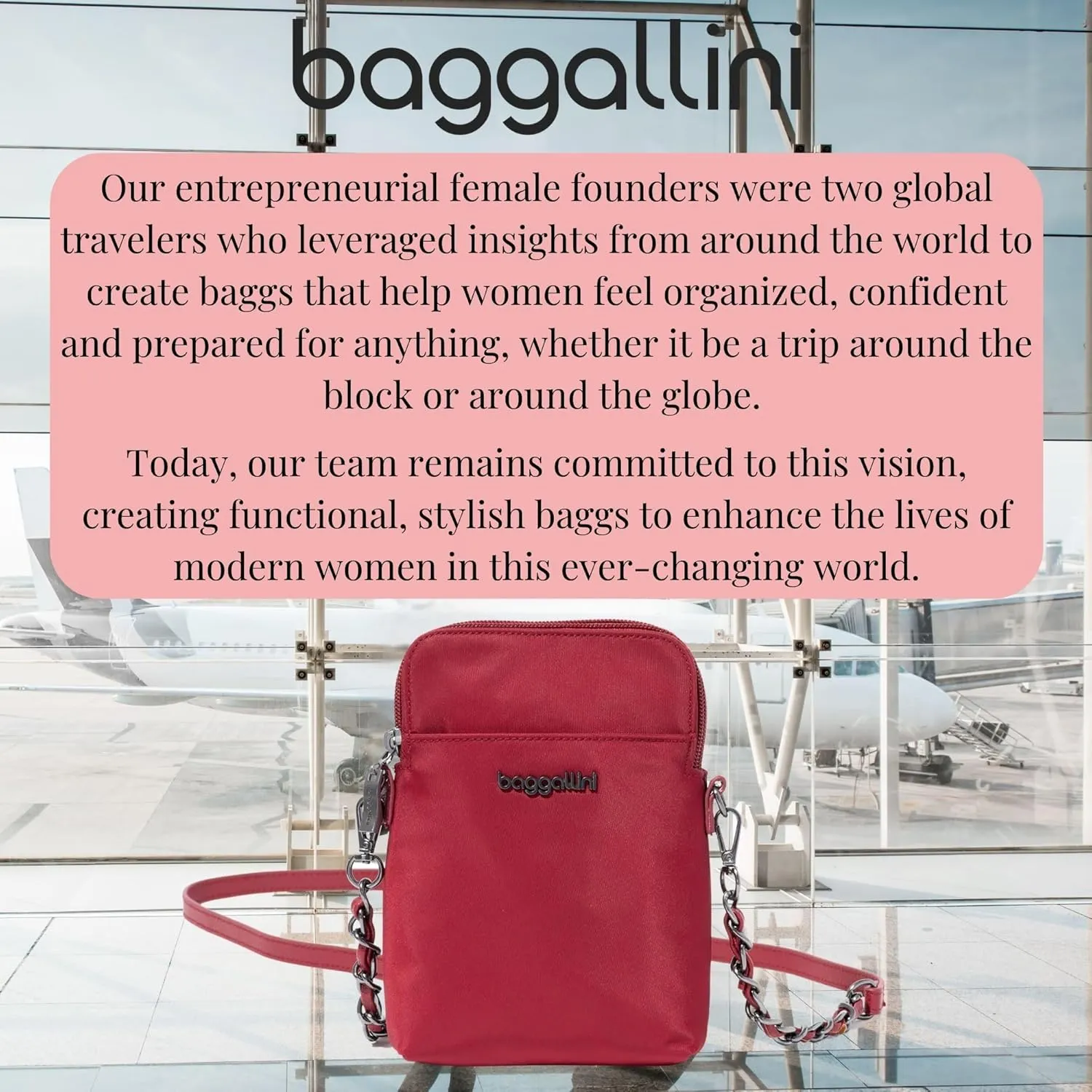 Baggallini Take Two Bryant RFID Crossbody Bag