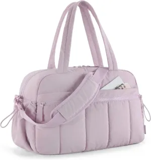 BAGSMART Gym Bag for Women, Duffle Bag for Travel with Wet Pocket, Lightweight Carry on Weekender Duffel, Water Resistant