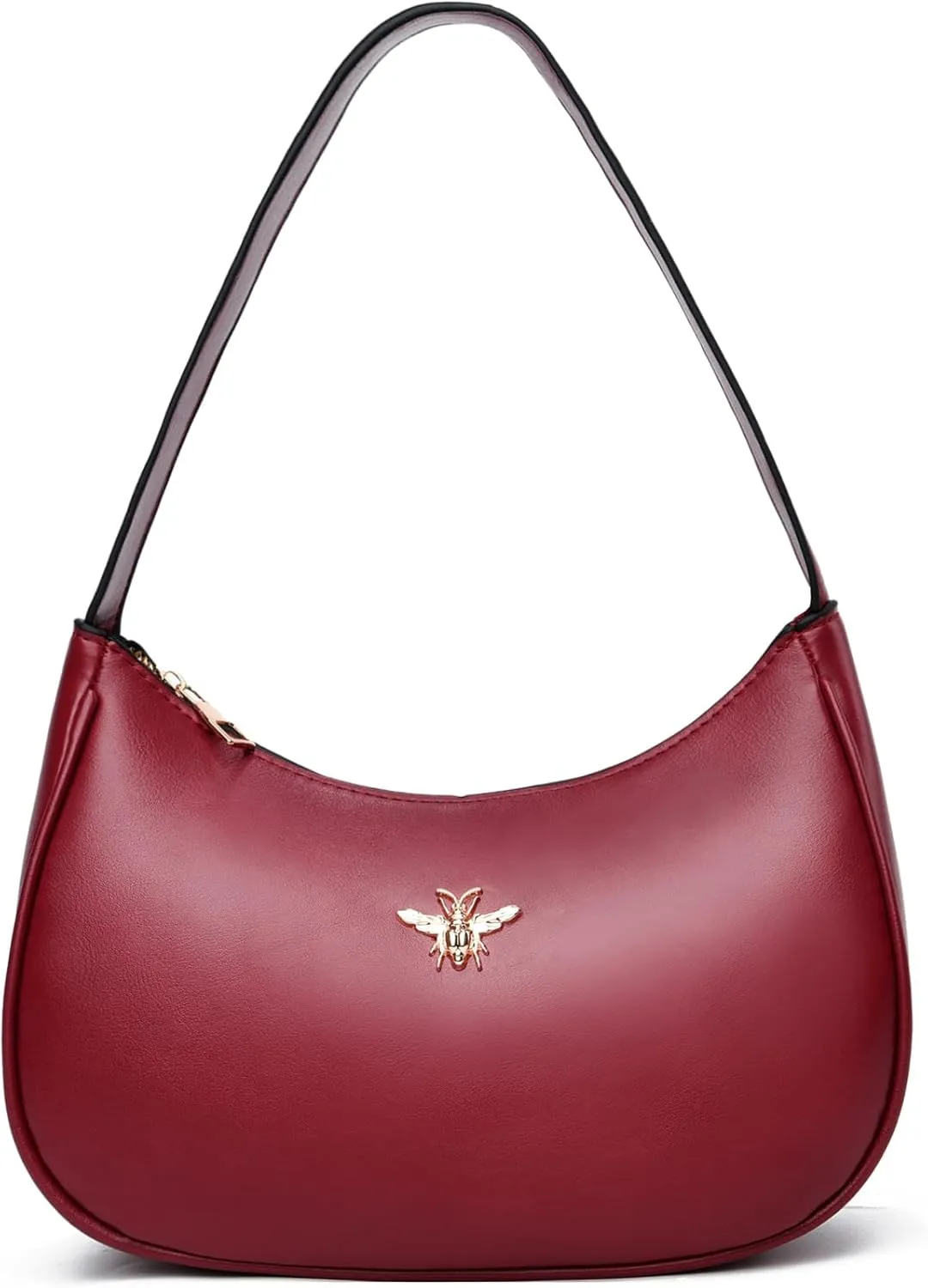 BAIKELI Crescent Shoulder Bags for Women Small Shoulder Purse Handbag Retro Classic Clutch Hobo Tote Bag Underarm Purse