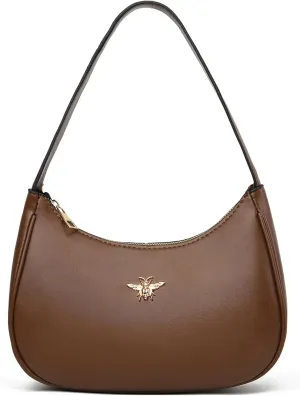 BAIKELI Crescent Shoulder Bags for Women Small Shoulder Purse Handbag Retro Classic Clutch Hobo Tote Bag Underarm Purse