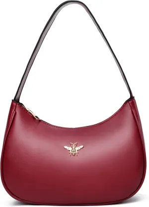 BAIKELI Crescent Shoulder Bags for Women Small Shoulder Purse Handbag Retro Classic Clutch Hobo Tote Bag Underarm Purse