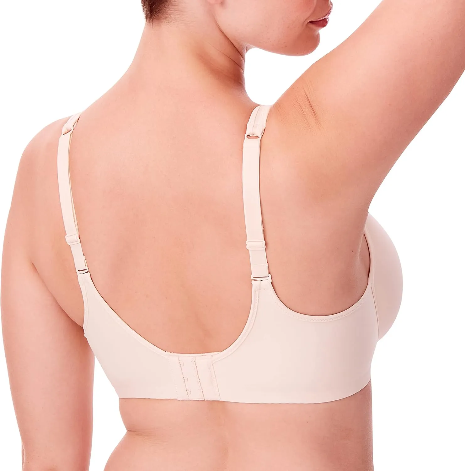 Bali Women's Underwire, One Smooth U Ultra Light T-Shirt, Convertible Bra