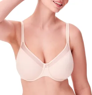 Bali Women's Underwire, One Smooth U Ultra Light T-Shirt, Convertible Bra