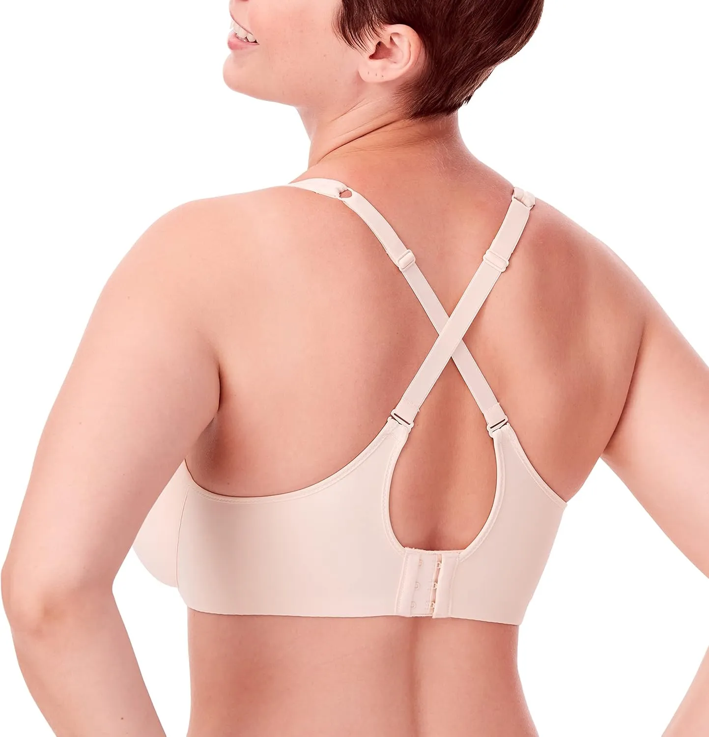 Bali Women's Underwire, One Smooth U Ultra Light T-Shirt, Convertible Bra