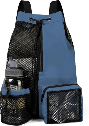 BeeGreen Drawstring Bags Backapck for Men Women Athletic Gym Sports Workout Beach Swim