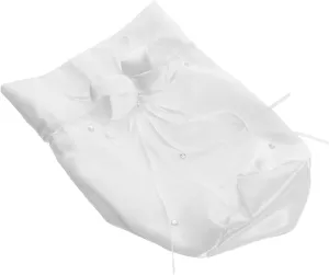 BESTYASH Bridal Wedding Money Bag Durable Satin Bridal Favor Bag for Bridesmaids Showers for Essentials Comfortable to Carry Multipurpose Wedding Keepsake