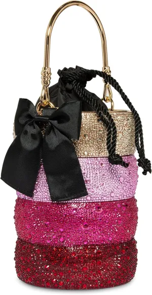Betsey Johnson Gem Bucket Bag, Multi