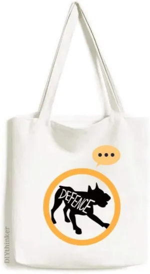Black Donkey Animal Outline Natural Expression Gift Sack Canvas Tote Shoulder Bag