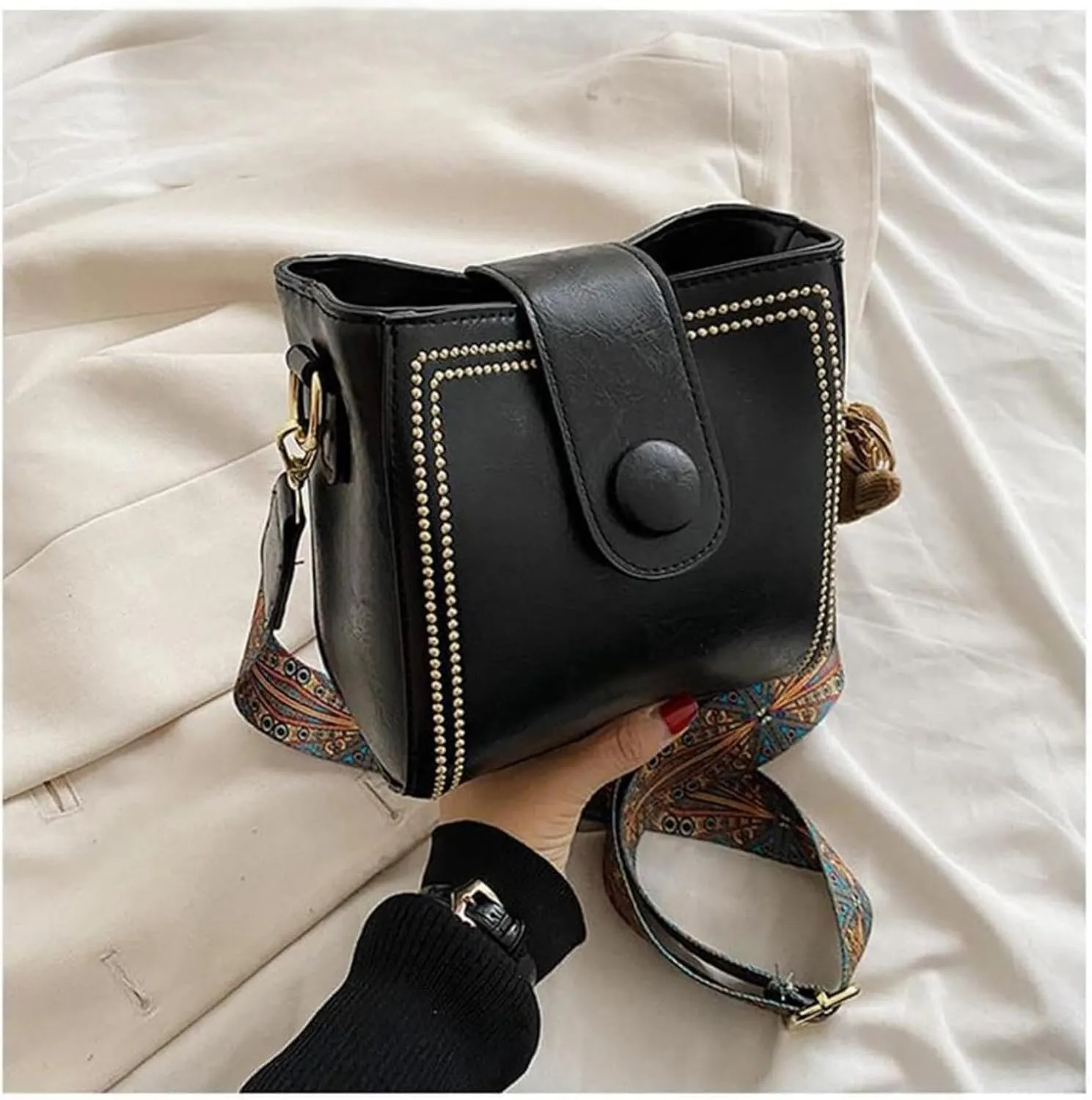 Bootara Bucket Bag, Convertible Shoulder Crossbody