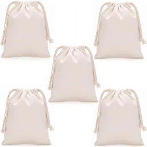 Breathable Dust-proof Drawstring Storage Pouch String Bag for Handbags Purses Shoes Eco Bag (5 PCS,13.77 * 15.74 in)