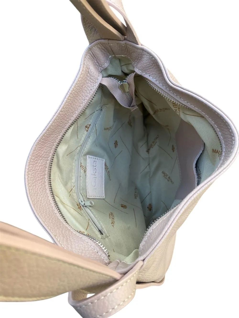 Bria Convertible Leather Backpack Purse - Soft Casual Travel Shoulder Bag