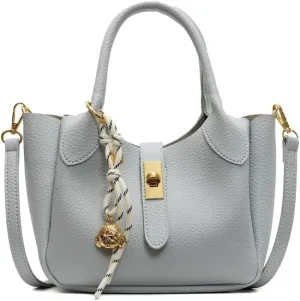 Bucket Bags for Women Crossbody Top Handle Bag Elegant Hobo Handbag Tote Purse Faux Leather Shoulder Bag with Zipper