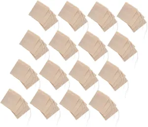 Cabilock 200pcs Tea Filtration Kit Tea-filters Hanging Tea Infuser for Loose Tea Tea Bag