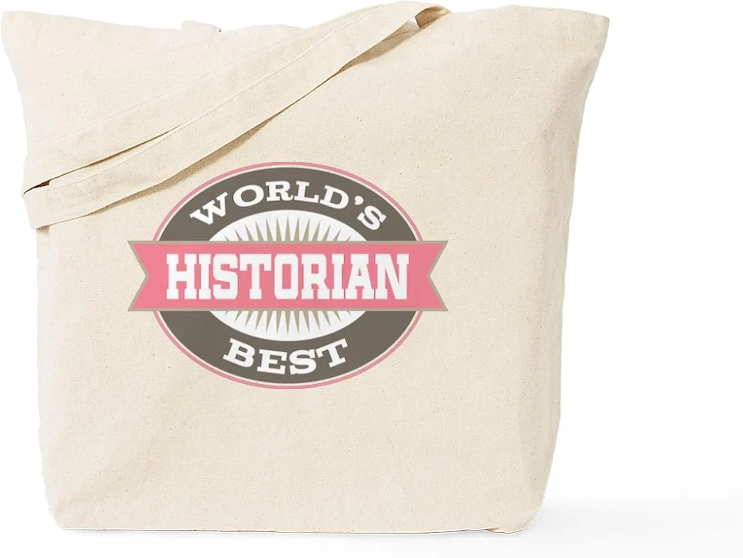 CafePress Historian Tote Bag Reusable Natural Beige Canvas Shopping Bag