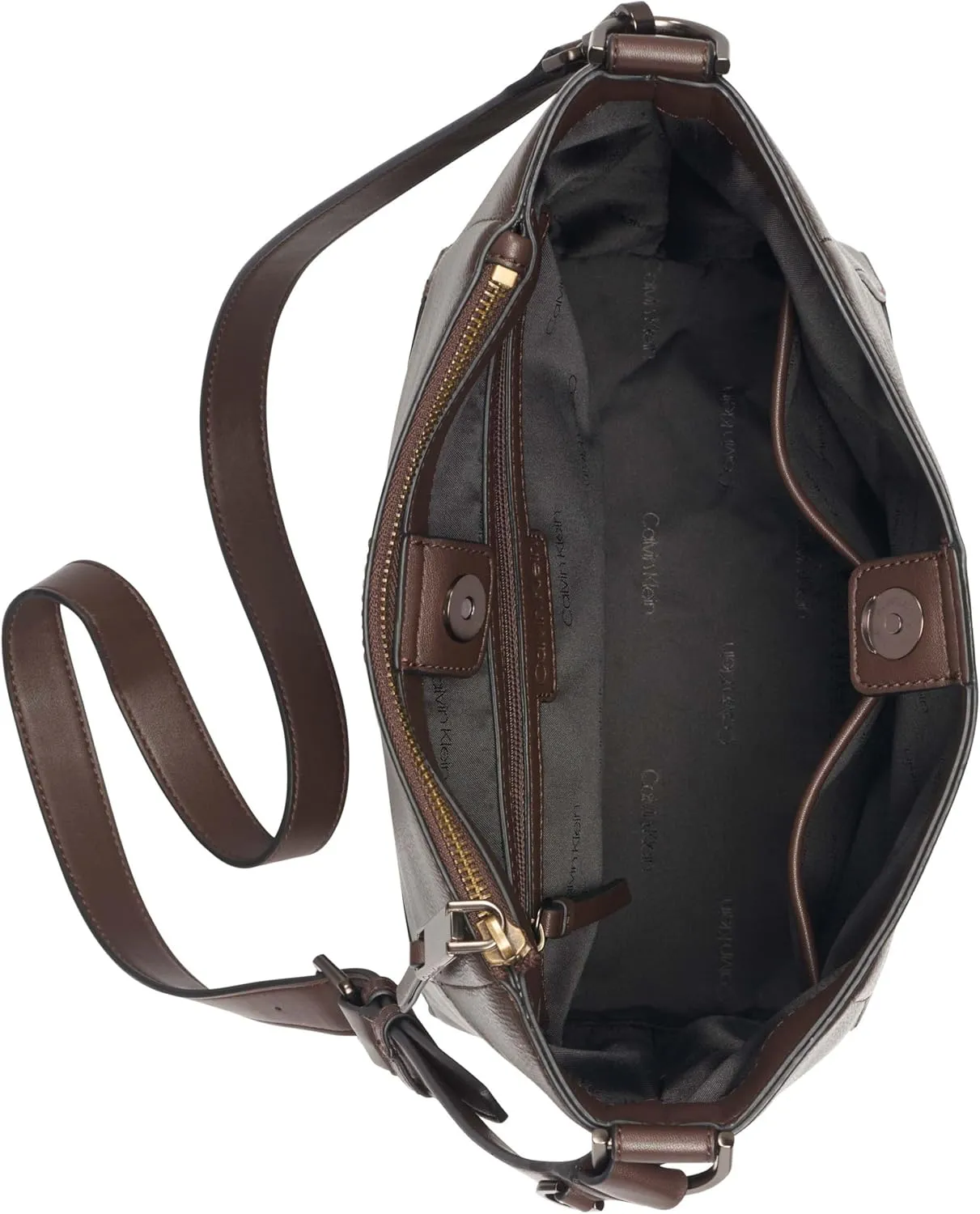 Calvin Klein Aura North/South Convertible Hobo Shoulder & Messenger Bag
