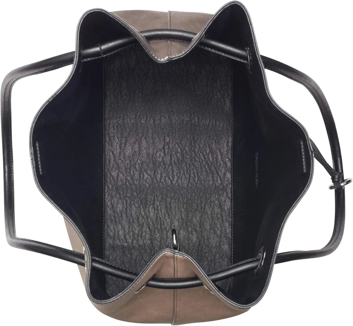 Calvin Klein Gabrianna Bubble Lamb North/South Key Item Tote