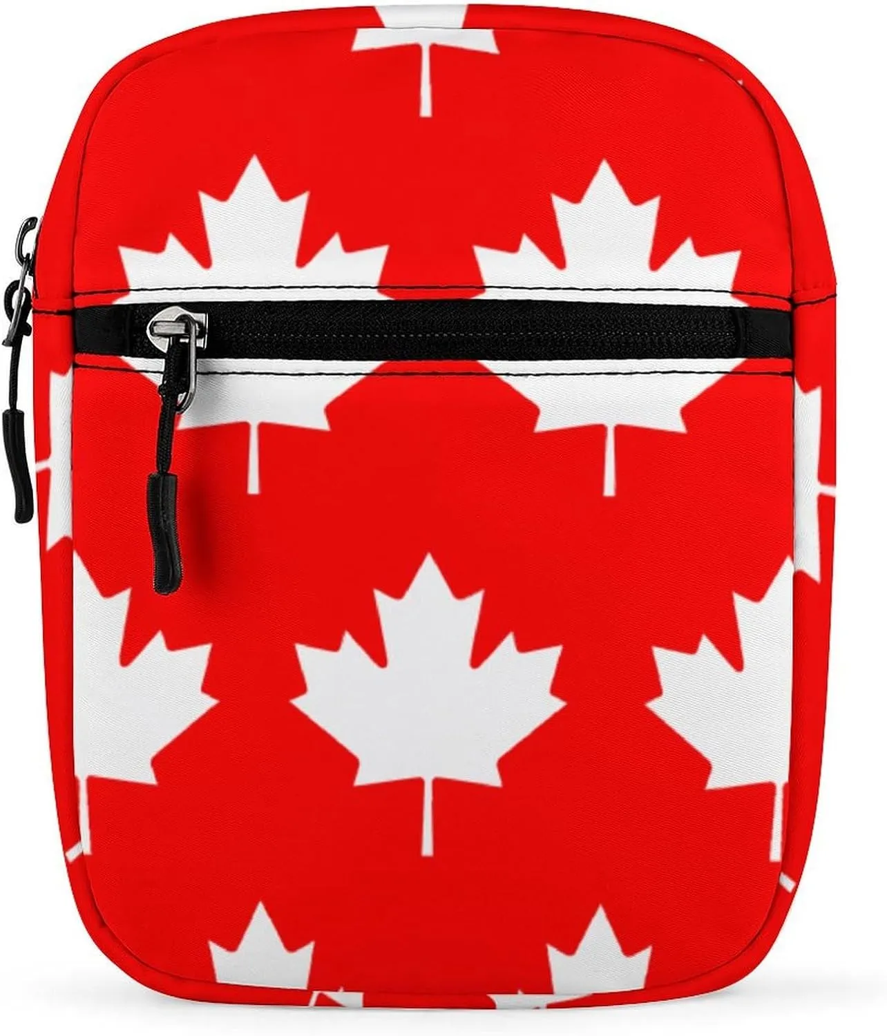 Canada Maple Flag Mini Crossbody Bag Shoulder Bag Small Messenger Bag Unisex