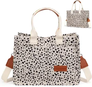 Canvas Tote Bag for Women, Large Work Purses Bible Tote