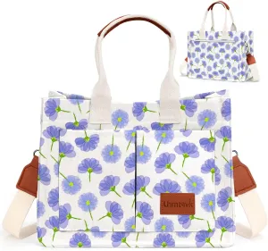 Canvas Tote Bag for Women, Large Work Purses Bible Tote