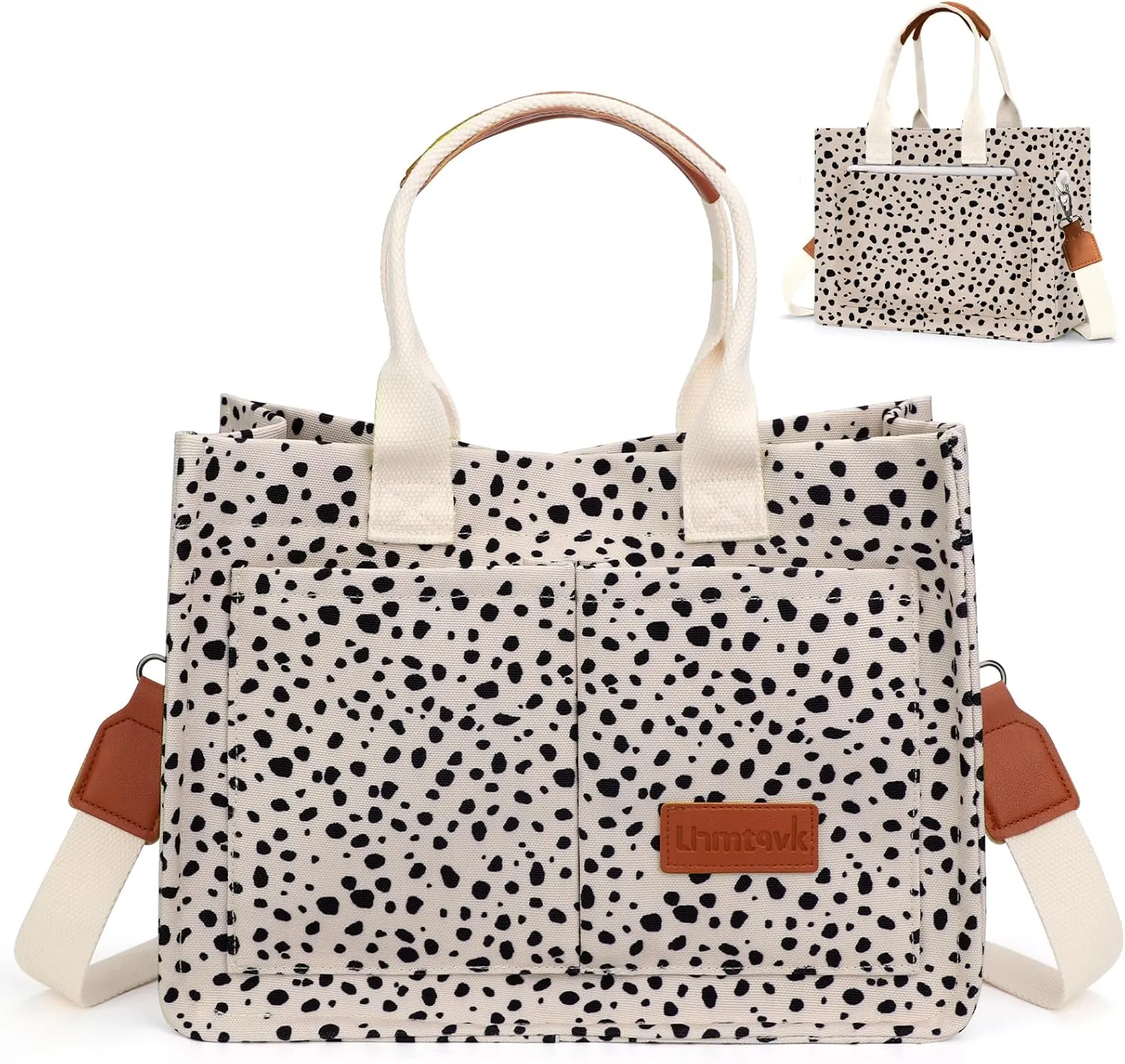 Canvas Tote Bag for Women, Large Work Purses Bible Tote