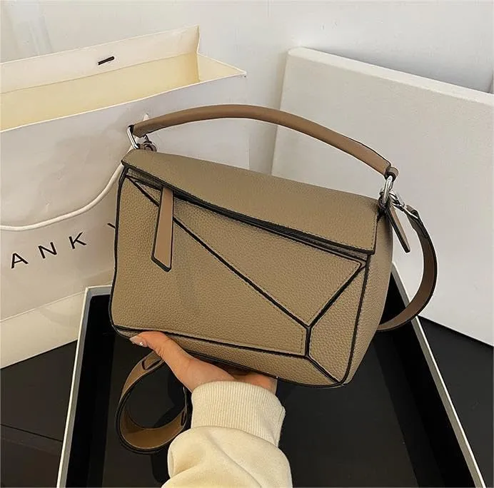 Casual large capacity handbags ladies leather underarm Purses adjustable shoulder strap shoulder messenger bags