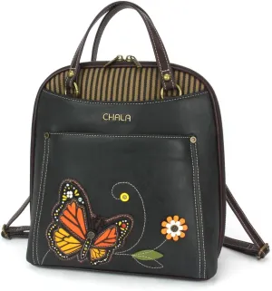 CHALA Convertible Backpack Purse - Women Convertible Shoulder Purse with Adjustable Strap