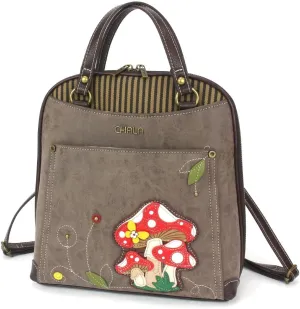 CHALA Convertible Backpack Purse - Women Convertible Shoulder Purse with Adjustable Strap