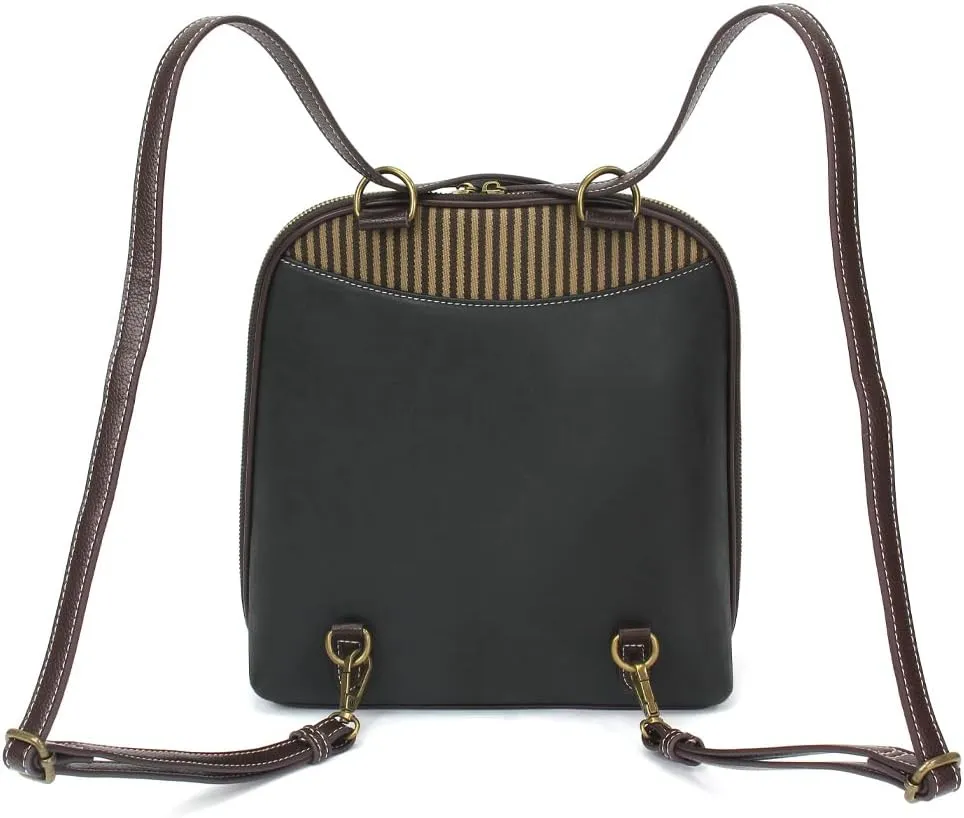 CHALA Convertible Backpack Purse - Women Convertible Shoulder Purse with Adjustable Strap