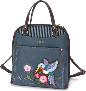 CHALA Convertible Backpack Purse - Women Convertible Shoulder Purse with Adjustable Strap