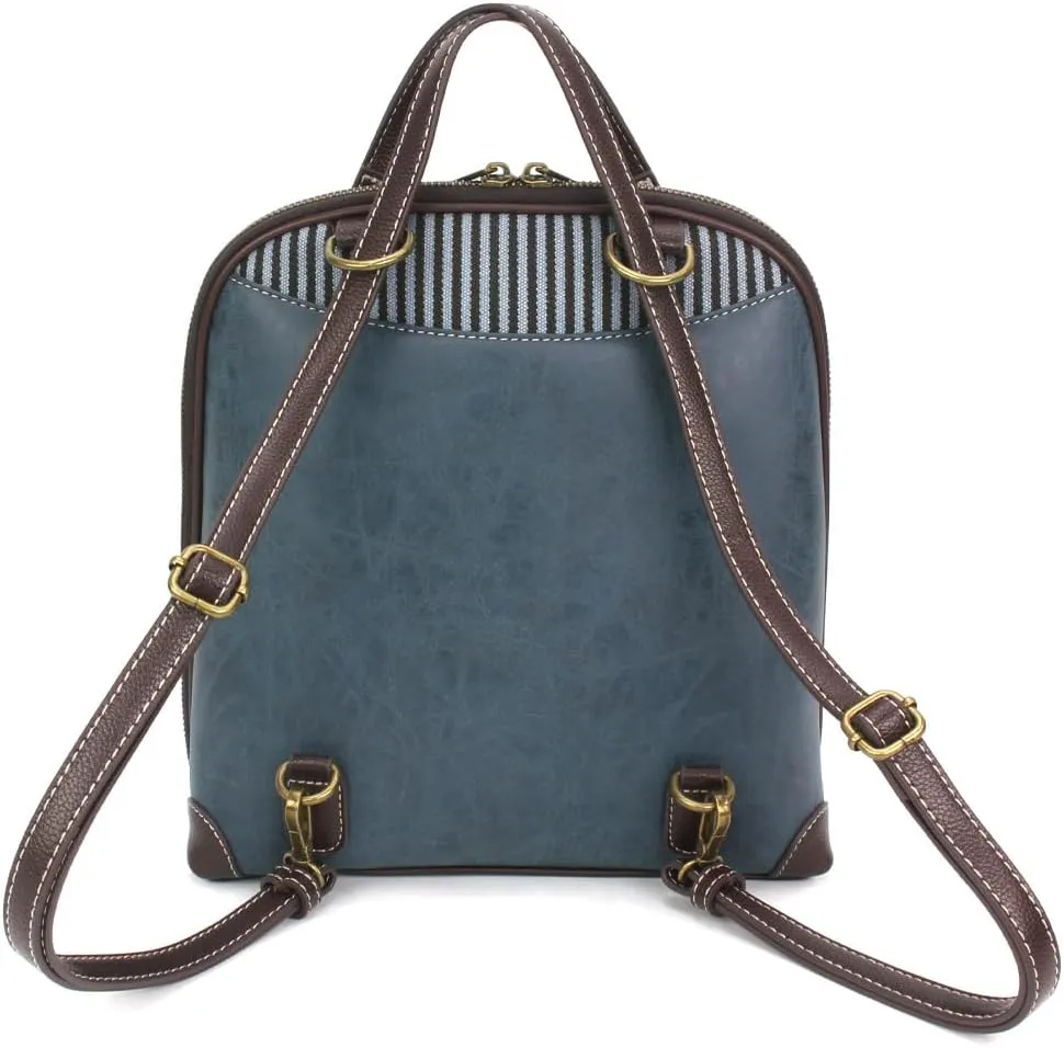 CHALA Convertible Backpack Purse - Women Convertible Shoulder Purse with Adjustable Strap