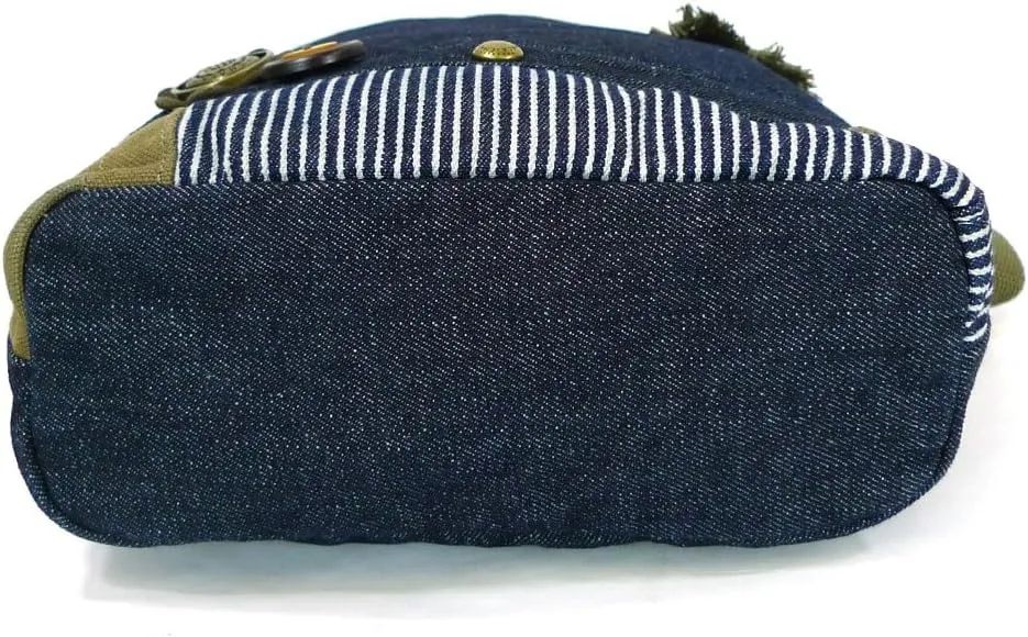Chala Patch Cross-Body Women Handbag, Canvas Messenger Bag