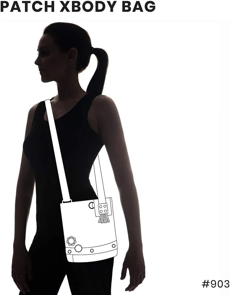 Chala Patch Cross-Body Women Handbag, Canvas Messenger Bag