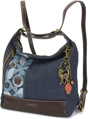 CHALA Retro Convertible Purse - Denim